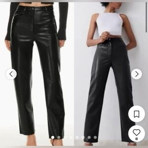 Aritzia Wilfred faux leather pants